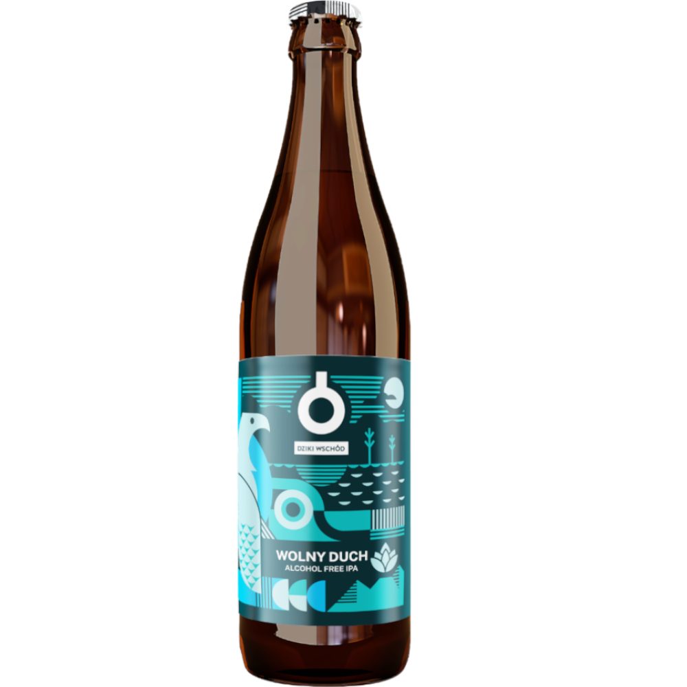 Piwo Dziki Wschód Wolny Duch 0% 500 ml