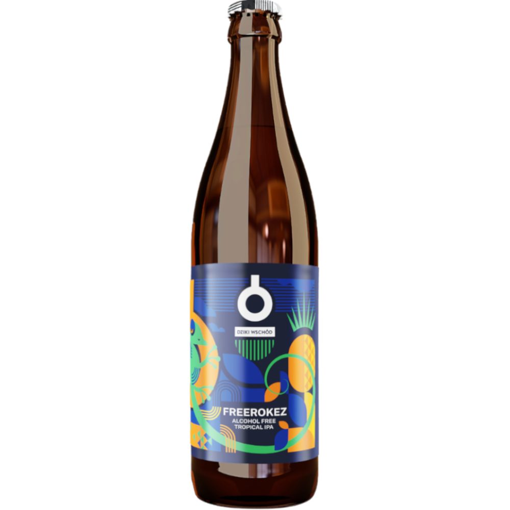 Piwo Dziki Wschód Freerokez 0% 500 ml